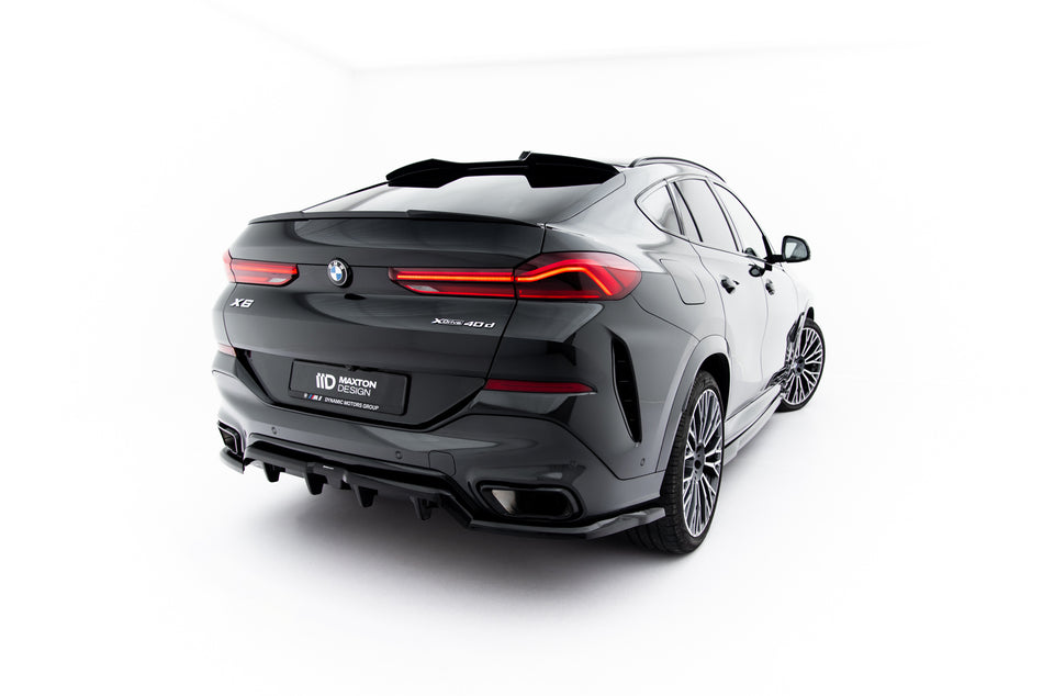 Mittlerer Heckdiffusor (mit einem vertikalem balken) V.1 BMW X6 M-PACK G06 Facelift