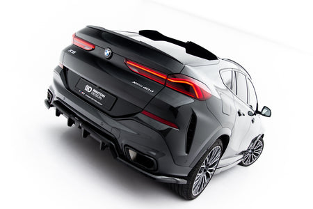 Mittlerer Heckdiffusor (mit einem vertikalem balken) V.1 BMW X6 M-PACK G06 Facelift