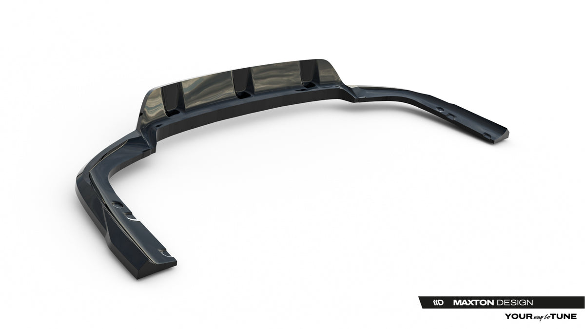 Mittlerer Heckdiffusor (mit einem vertikalem balken) V.1 BMW X6 M-PACK G06 Facelift
