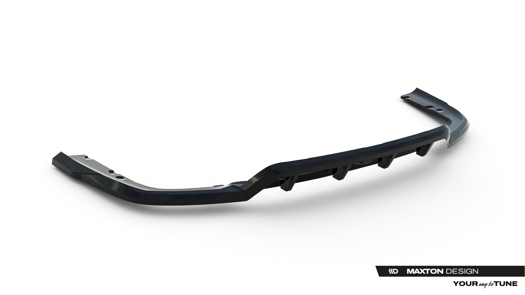 Mittlerer Heckdiffusor (mit einem vertikalem balken) V.1 BMW X6 M-PACK G06 Facelift