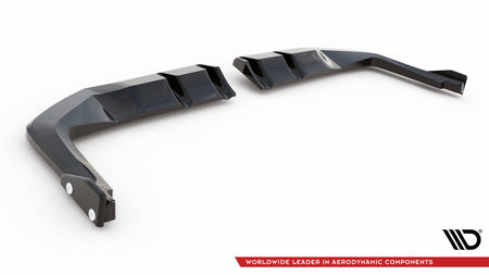 Heckdiffusor V.1 + Heckseiten Flaps Honda Civic Type-R Mk 11