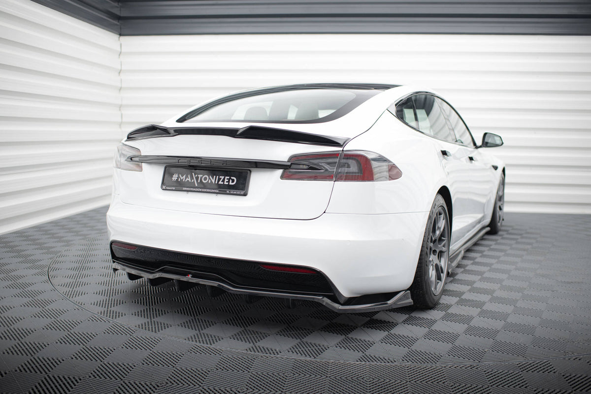 Heckdiffusor V.1 Tesla Model S Plaid Mk1 Facelift