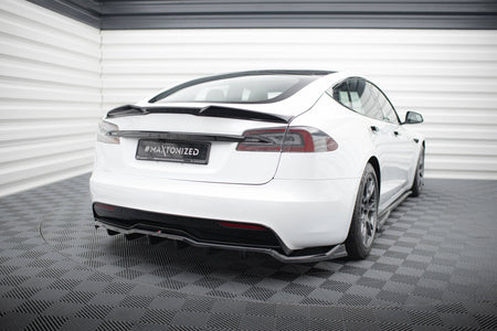 Heckdiffusor V.1 Tesla Model S Plaid Mk1 Facelift