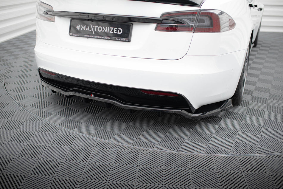 Heckdiffusor V.1 Tesla Model S Plaid Mk1 Facelift