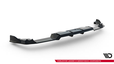 Mittlerer Heckdiffusor (mit einem vertikalem balken) V.1 Volkswagen Golf R Hatchback MK8 / MK8 Facelift