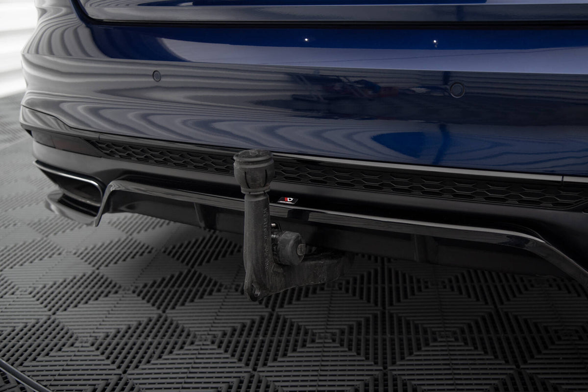 Mittlerer Heckdiffusor (mit einem vertikalem balken) V.2 Audi A4 S-Line B9 Facelift