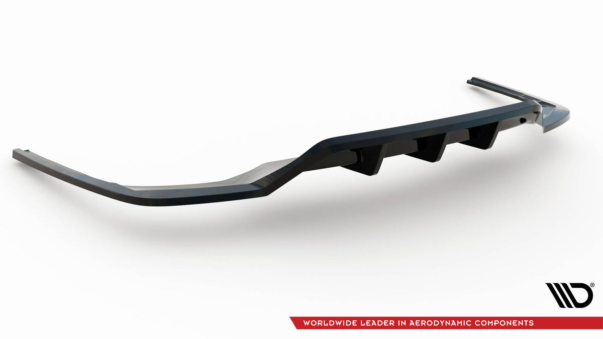 Mittlerer Heckdiffusor (mit einem vertikalem balken) V.2 Audi A4 S-Line B9 Facelift