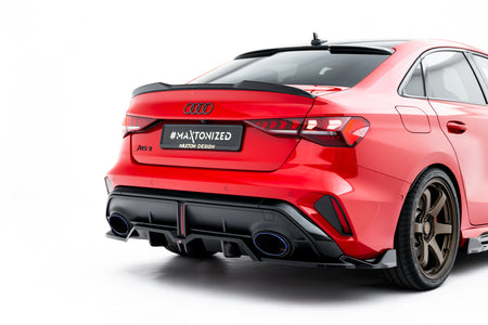 Mittlerer Heckdiffusor (mit einem vertikalem balken) V.2 Audi RS3 Sedan 8Y Facelift