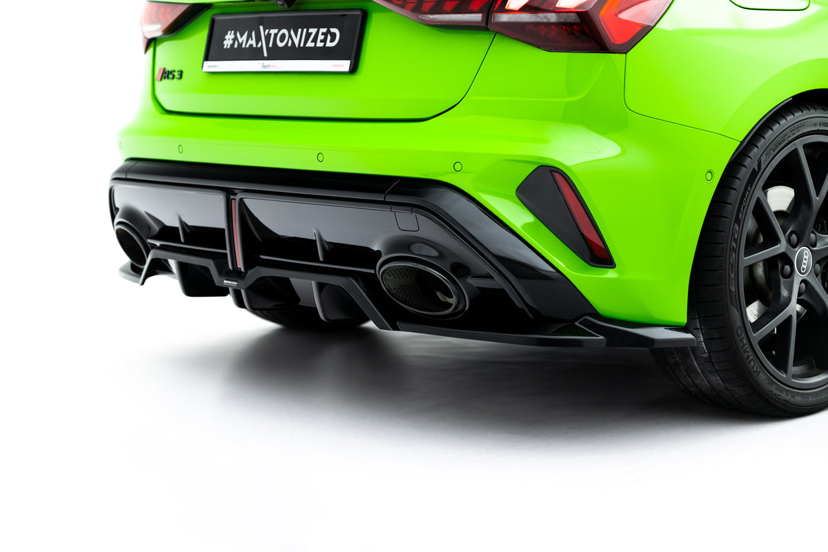 Mittlerer Heckdiffusor (mit einem vertikalem balken) V.2 Audi RS3 Sportback 8Y Facelift