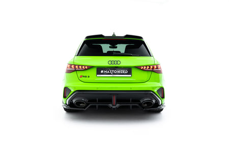 Mittlerer Heckdiffusor (mit einem vertikalem balken) V.2 Audi RS3 Sportback 8Y Facelift