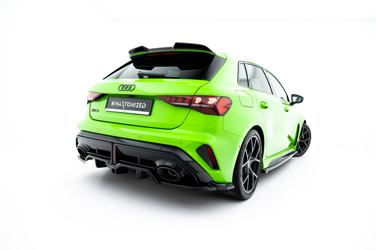 Mittlerer Heckdiffusor (mit einem vertikalem balken) V.2 Audi RS3 Sportback 8Y Facelift