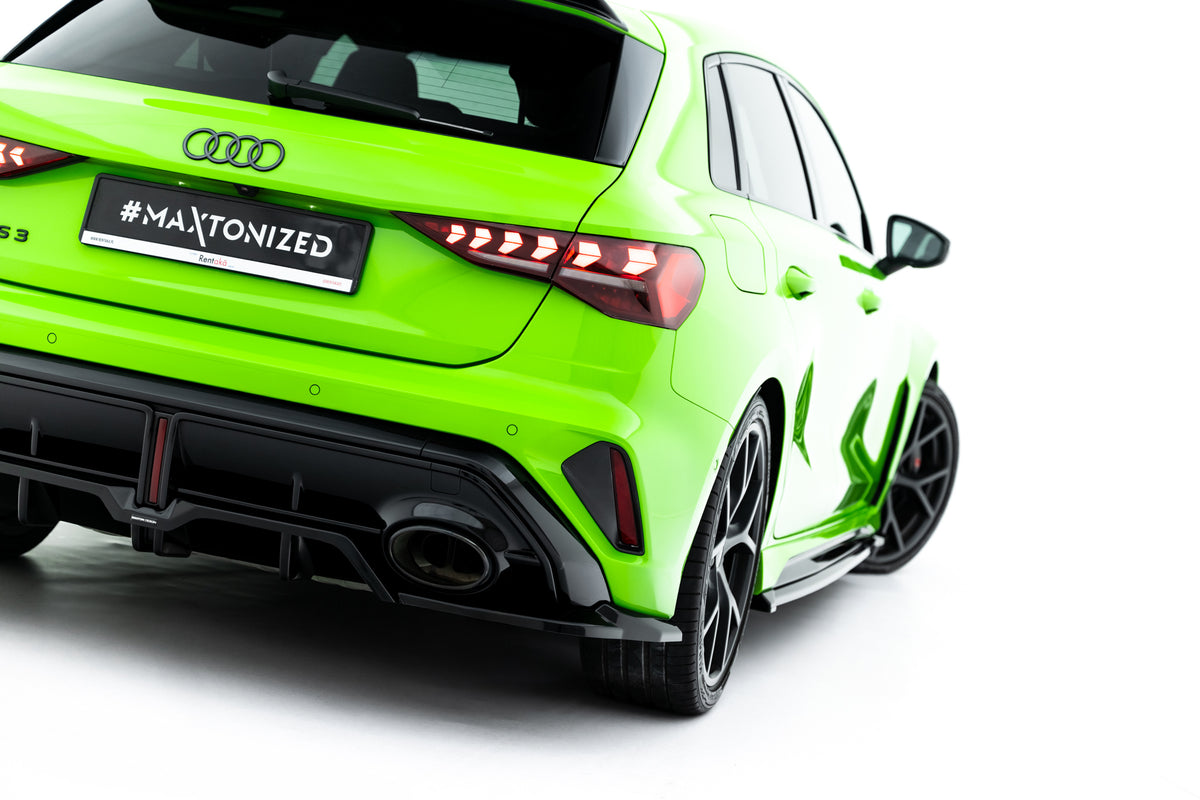 Mittlerer Heckdiffusor (mit einem vertikalem balken) V.2 Audi RS3 Sportback 8Y Facelift
