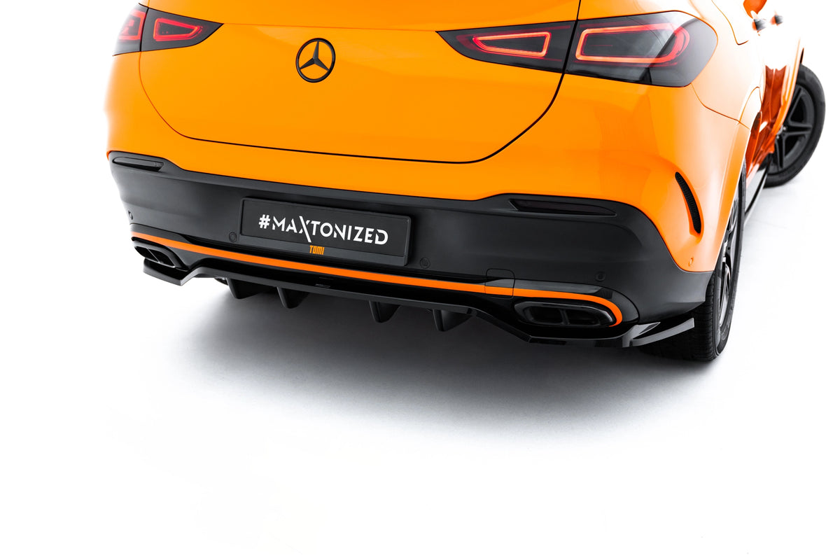 Mittlerer Heckdiffusor (mit einem vertikalem balken) V.2 Mercedes-Benz GLE Coupe AMG-Line C167 / C167 Facelift