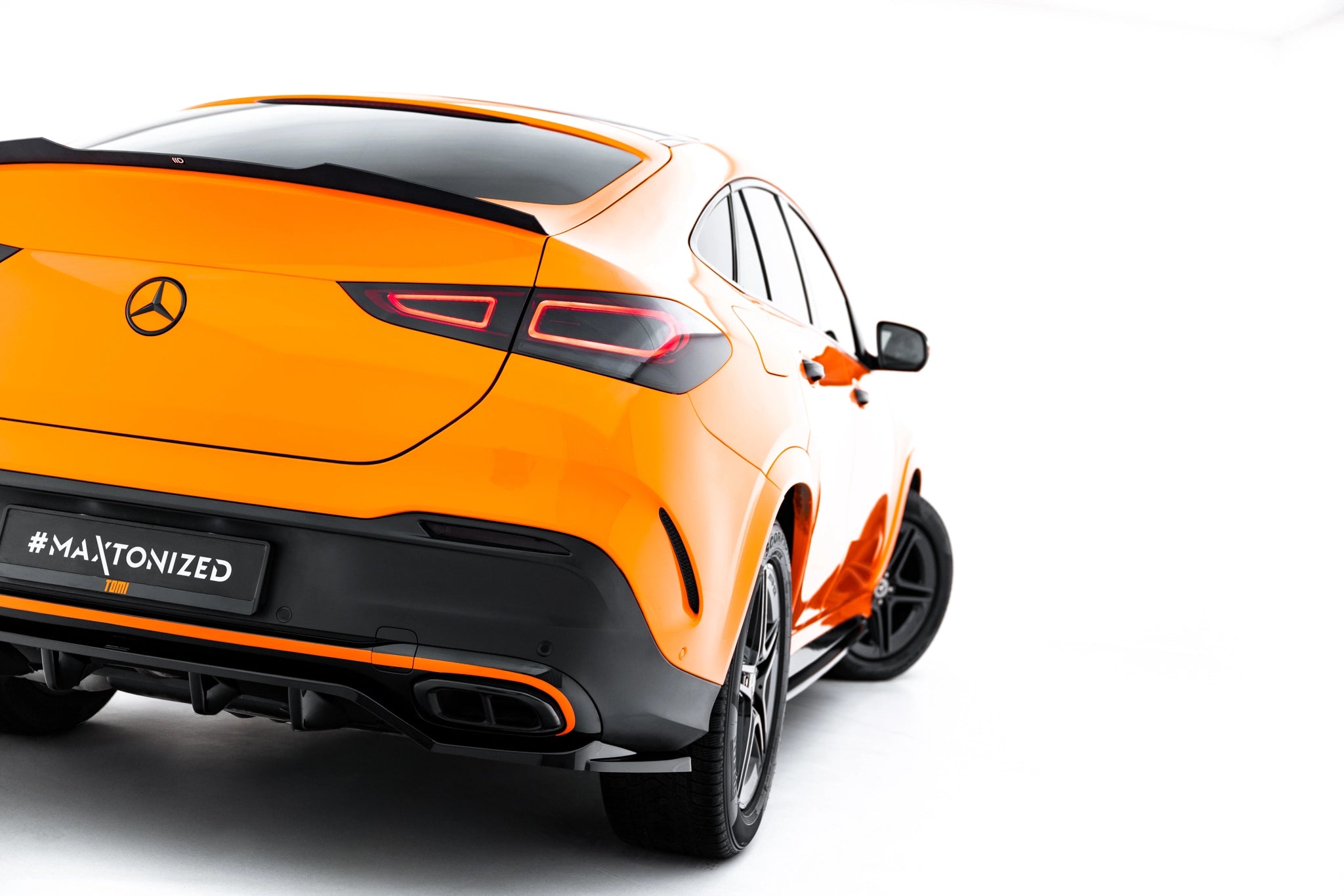 Mittlerer Heckdiffusor (mit einem vertikalem balken) V.2 Mercedes-Benz GLE Coupe AMG-Line C167 / C167 Facelift