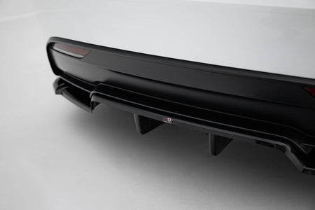 Mittlerer Heckdiffusor (mit einem vertikalem balken) V.2 Tesla Model 3 Performance MK1 Facelift