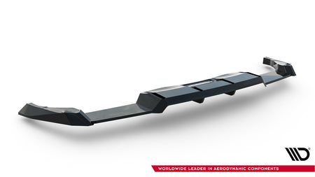 Mittlerer Heckdiffusor (mit einem vertikalem balken) V.2 Volkswagen Golf R Hatchback MK8 / MK8 Facelift