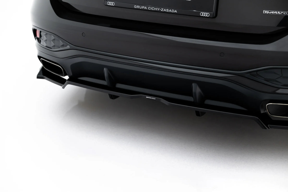 Mittlerer Heckdiffusor (mit einem vertikalem balken) V.3 Audi A6 S-Line C9
