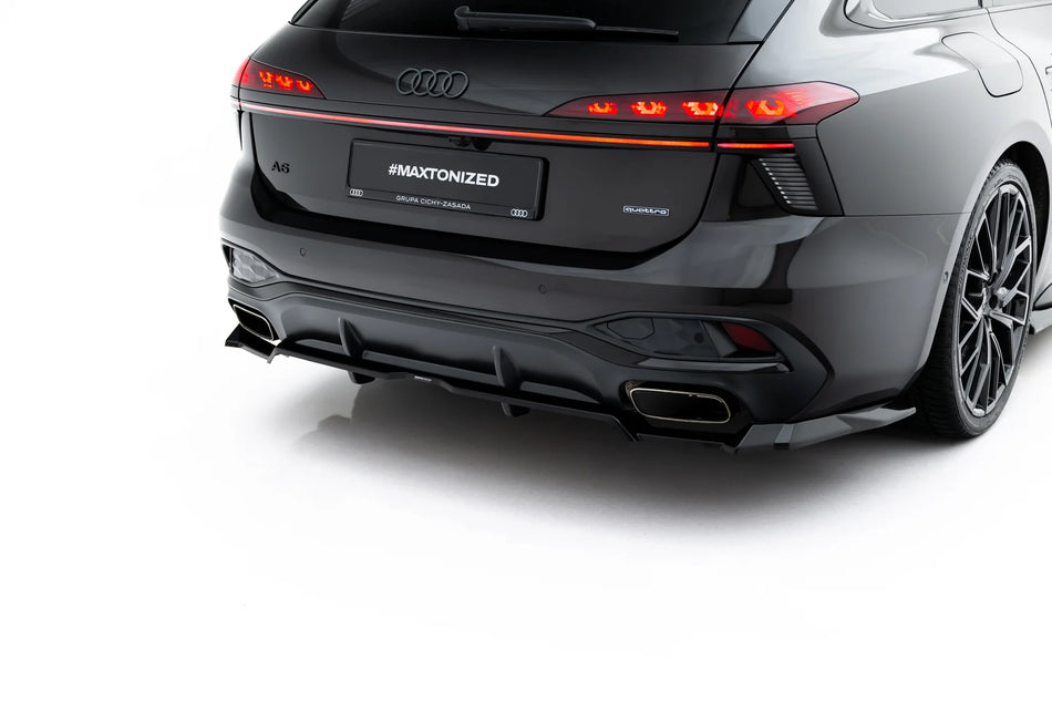 Mittlerer Heckdiffusor (mit einem vertikalem balken) V.3 Audi A6 S-Line C9
