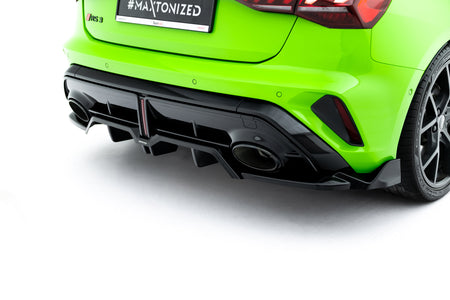 Mittlerer Heckdiffusor (mit einem vertikalem balken) V.3 Audi RS3 Sportback 8Y Facelift