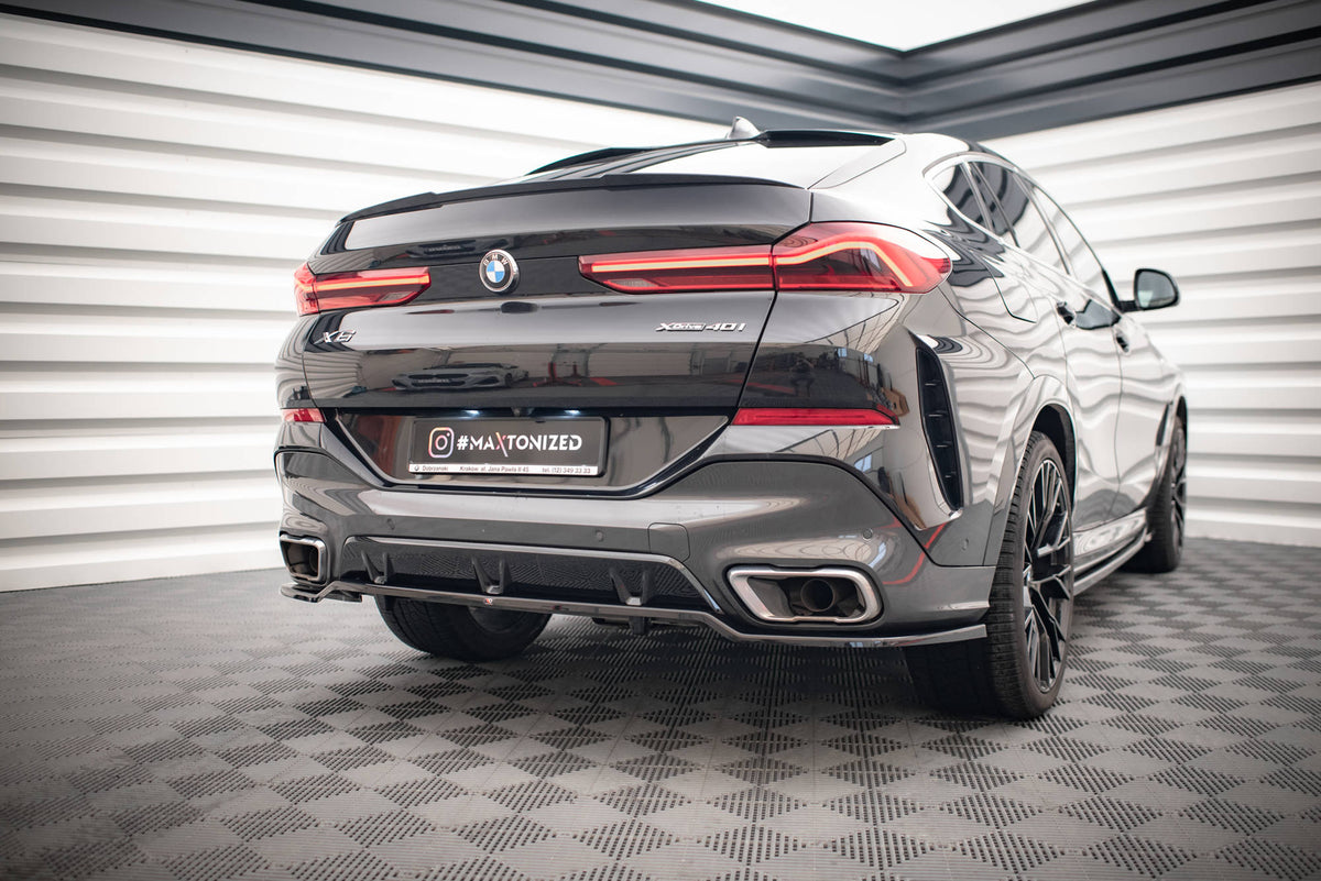 Mittlerer Heckdiffusor (mit einem vertikalem balken) V.3 BMW X6 M-PACK G06