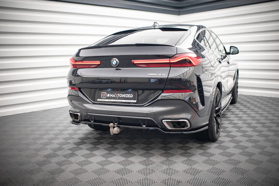 Mittlerer Heckdiffusor (mit einem vertikalem balken) V.3 BMW X6 M-PACK G06