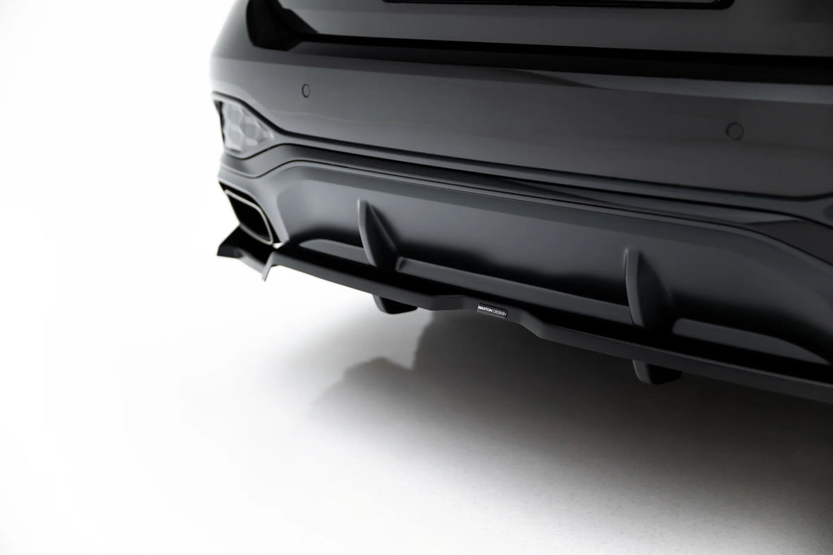 Mittlerer Heckdiffusor (mit einem vertikalem balken) V.4 Audi A6 S-Line C9