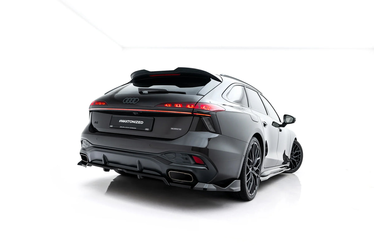 Mittlerer Heckdiffusor (mit einem vertikalem balken) V.4 Audi A6 S-Line C9