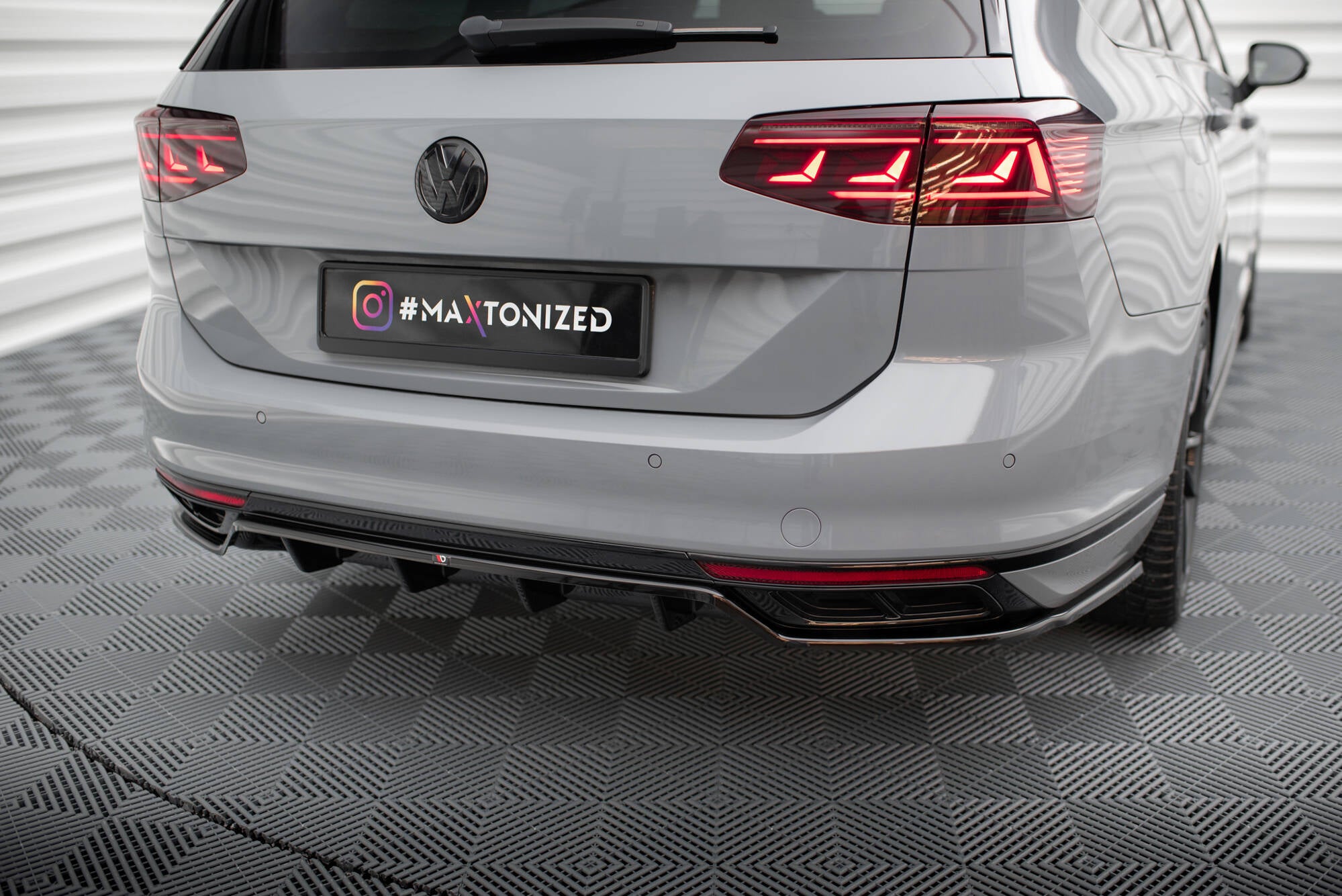 Heckdiffusor Volkswagen Passat R-Line B8 Facelift