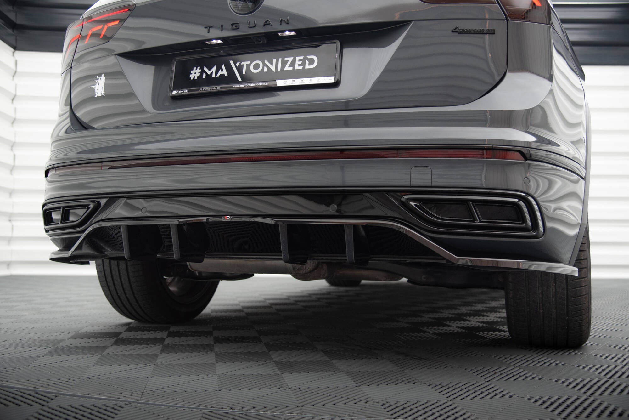 Heckdiffusor Volkswagen Tiguan R-Line Mk2 Facelift