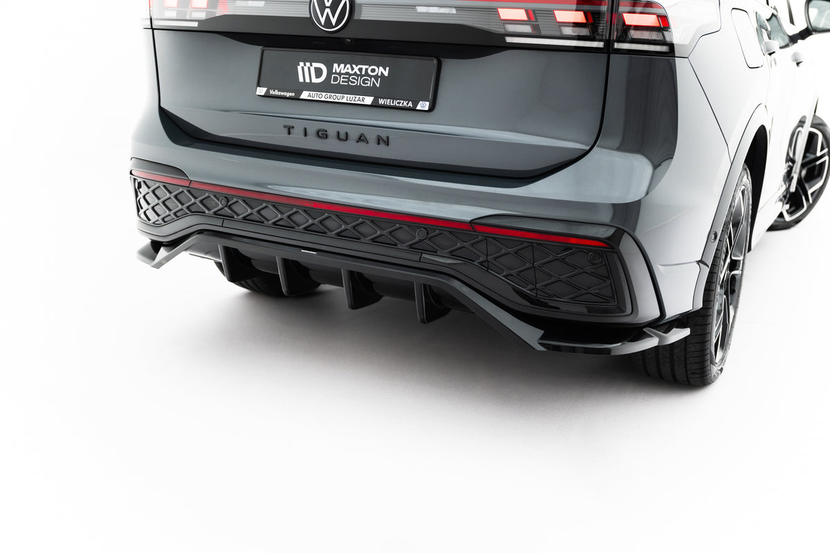 Mittlerer Heckdiffusor (mit einem vertikalem balken) Volkswagen Tiguan R-Line MK3