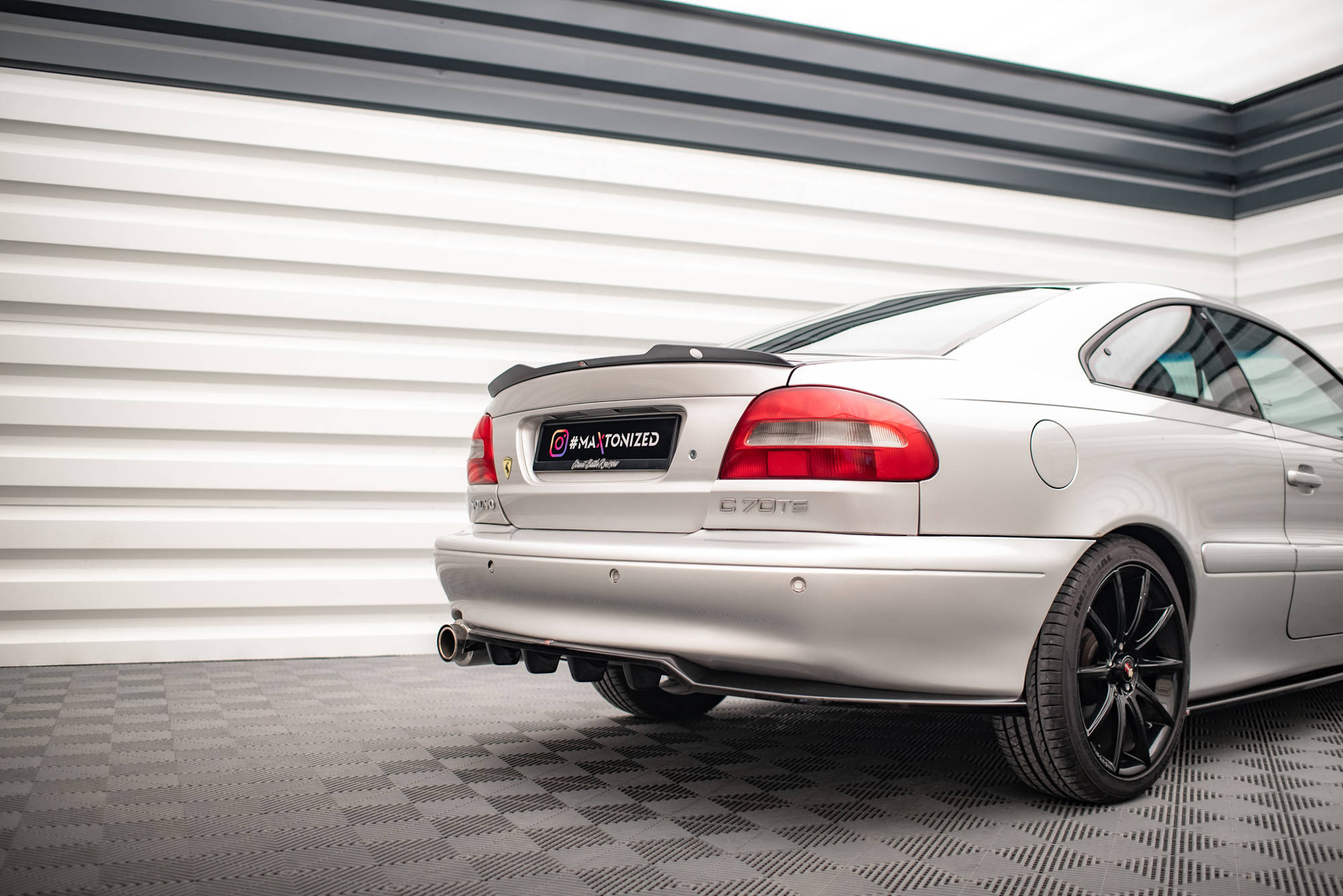 Heckdiffusor Volvo C70 Mk1