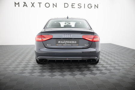 Heckdiffusor Audi A4 B8 Facelift Einseitige Doppelauspuffversion