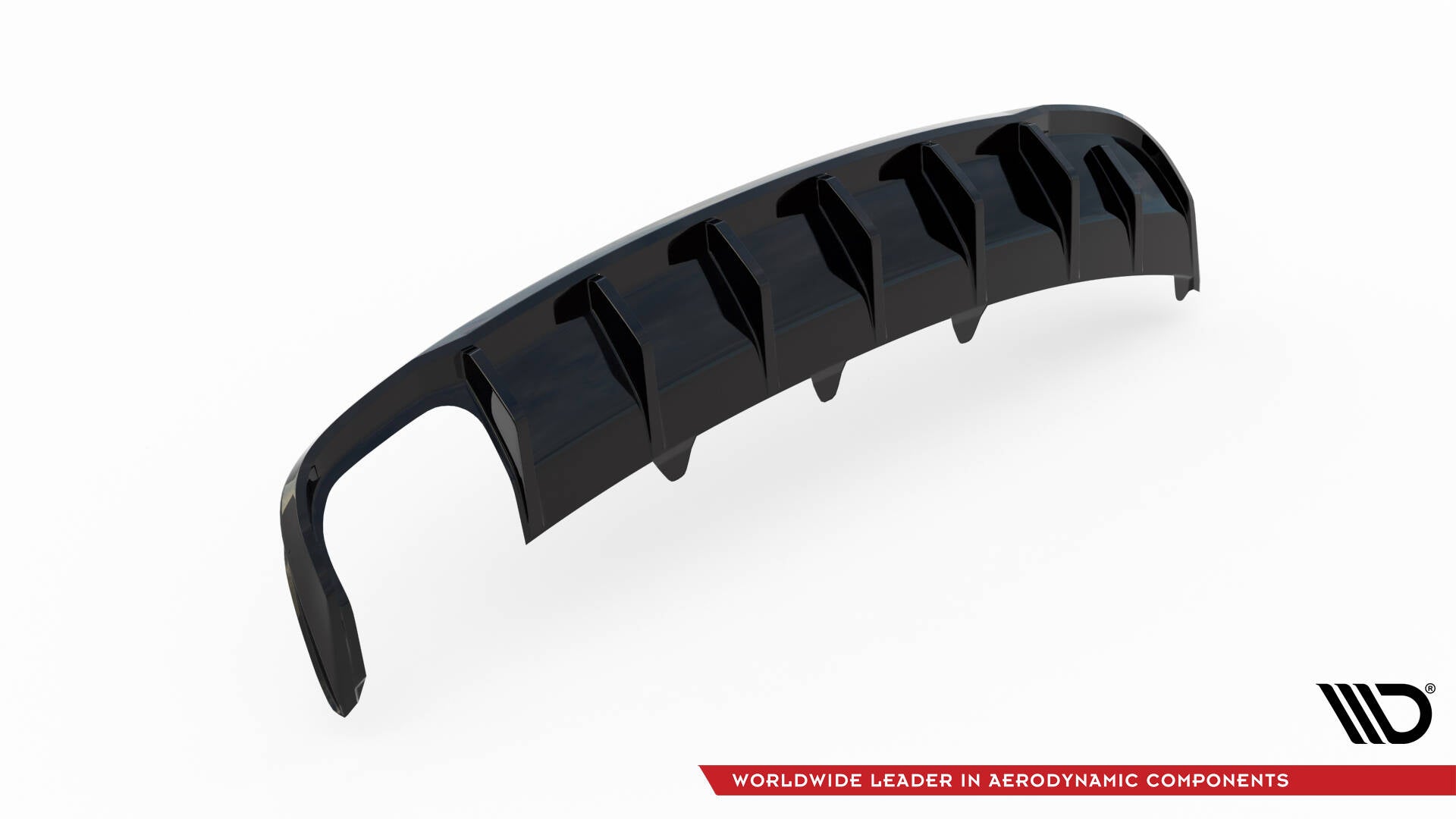 Heckdiffusor Audi A4 B8 Facelift Einseitige Doppelauspuffversion
