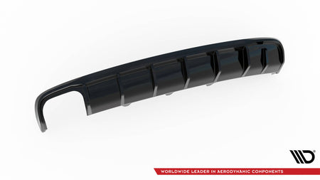 Heckdiffusor Audi A4 B8 Facelift Einseitige Doppelauspuffversion
