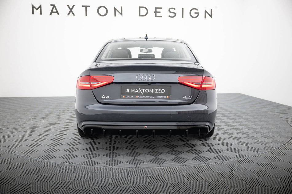 Heckdiffusor Audi A4 B8 Facelift (Version ohne Auspuff)