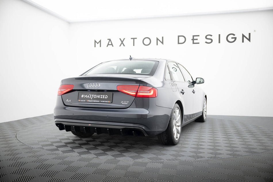 Heckdiffusor Audi A4 B8 Facelift (Version ohne Auspuff)