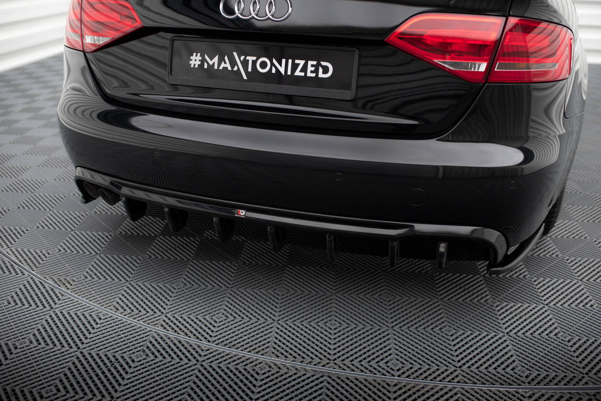Heckdiffusor Audi A4 B8 (Einseitige Doppelauspuffversion)