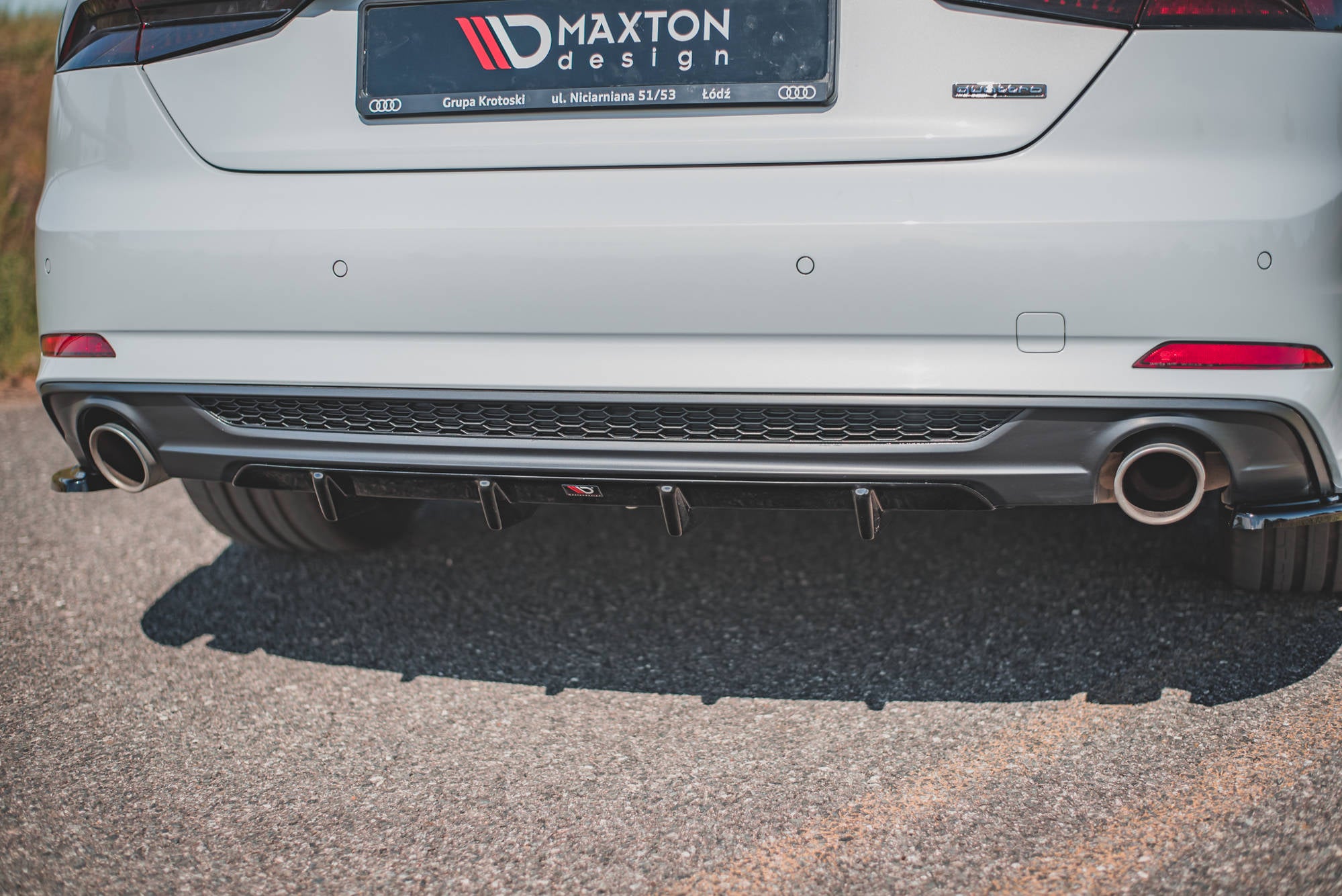 Heckdiffusor Audi A5 S-Line F5