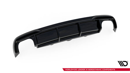 Heckdiffusor Audi A5 Sportback 8T Facelift (Version mit Doppelauspuff auf beiden Seiten)