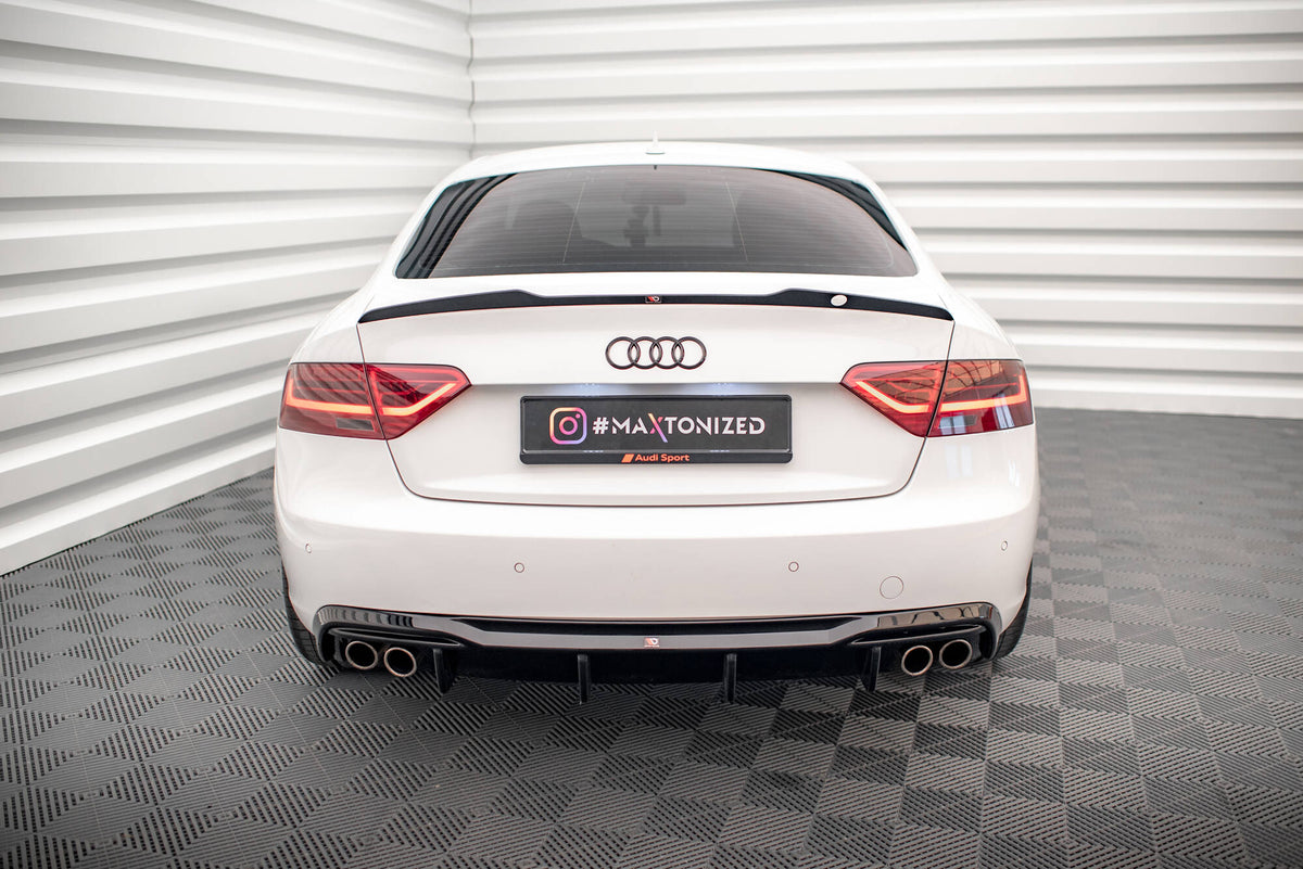Heckdiffusor Audi A5 Sportback 8T Facelift (Version mit Doppelauspuff auf beiden Seiten)