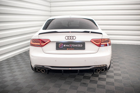 Heckdiffusor Audi A5 Sportback 8T Facelift (Version mit Doppelauspuff auf beiden Seiten)