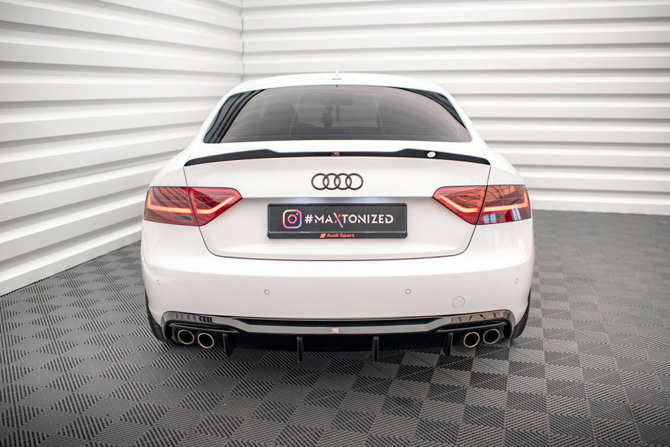 Heckdiffusor Audi A5 Sportback 8T Facelift (Version mit Doppelauspuff auf beiden Seiten)