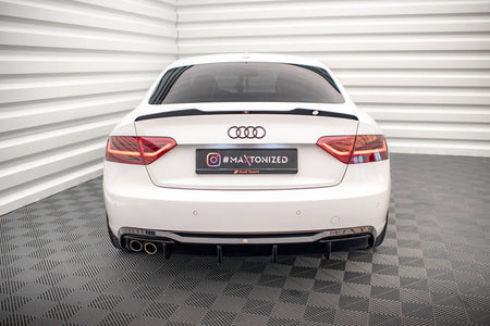 Heckdiffusor Audi A5 Sportback 8T Facelift (Version mit Doppelauspuff auf einer Seite)