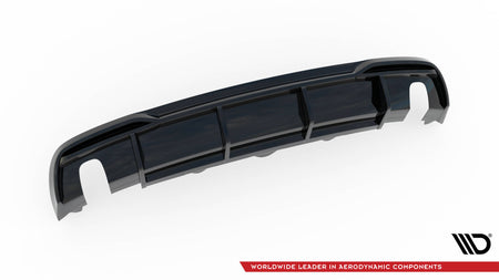 Heckdiffusor Audi A5 Sportback 8T Facelift (Version mit Einzelauspuff auf beiden Seiten)