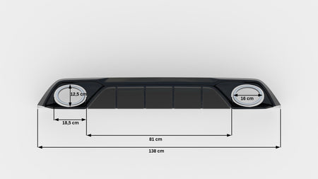 Heckdiffusor Audi RS3 8Y