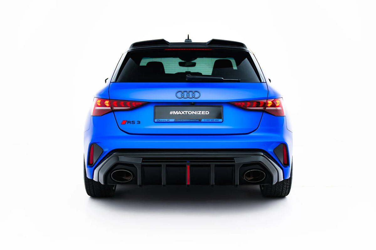 Heckdiffusor Audi RS3 8Y Sportback 8Y Facelift (Version mit Originalreflektor)