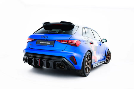 Heckdiffusor Audi RS3 8Y Sportback 8Y Facelift (Version mit Originalreflektor)
