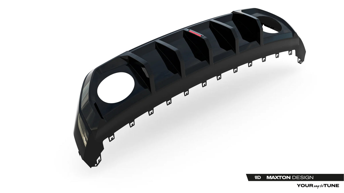 Heckdiffusor Audi RS3 Sedan 8Y Facelift(Version mit LED-Licht)