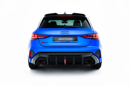 Heckdiffusor Audi RS3 Sportback 8Y Facelift (Version mit LED-Licht)