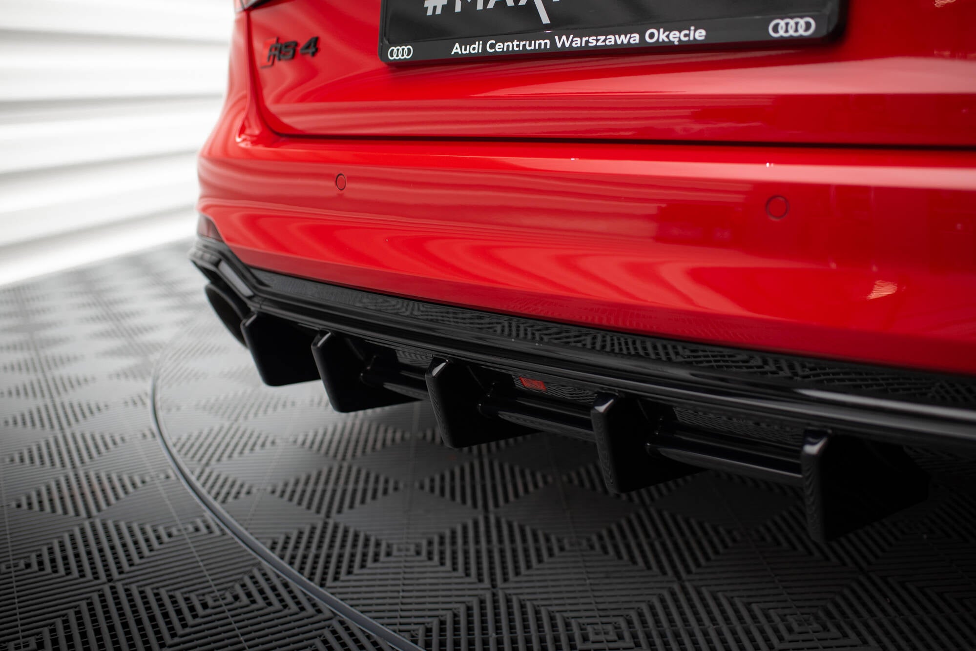 Heckdiffusor Audi RS4 B9 / B9 Facelift